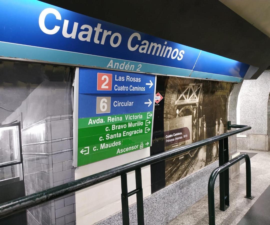 Luminoso Cerca 4 Caminos- Apartamento Reina Victoria Madrid Extérieur photo
